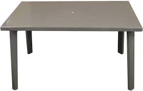 Tavolo Domingo Taupe 130x75 - Nuovo Giardino SRL